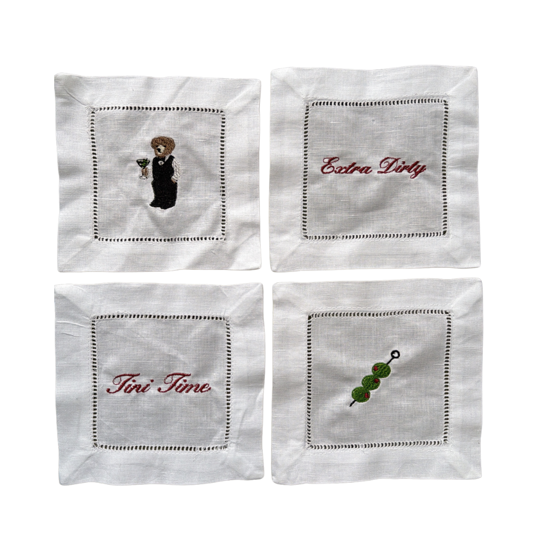 The Linen Cocktail Napkins