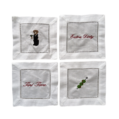 The Linen Cocktail Napkins
