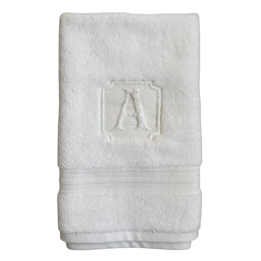 The Hand Towel - Embossed Monogram