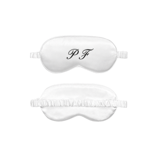 The Monogrammed Sleeping Mask