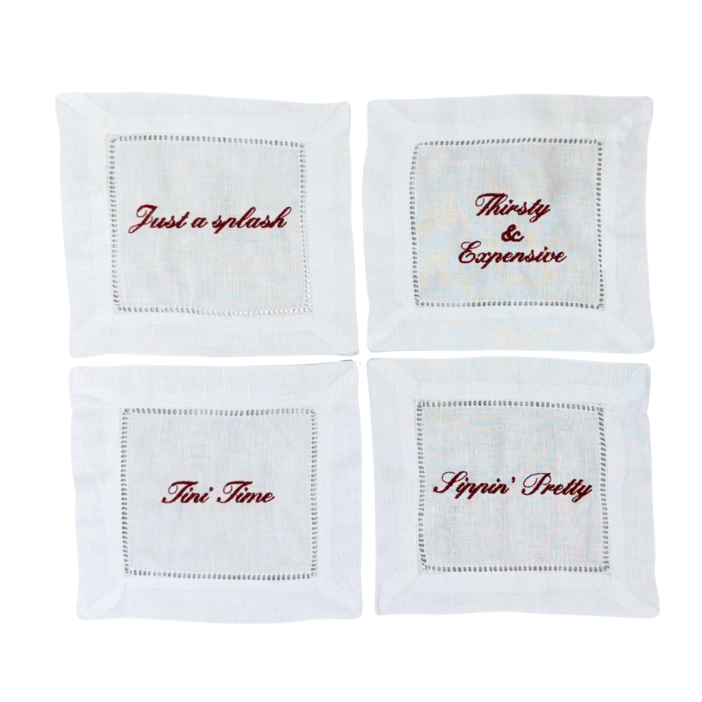 The Linen Cocktail Napkins