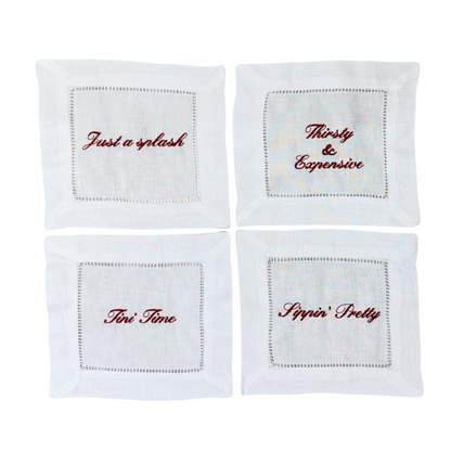The Linen Cocktail Napkins