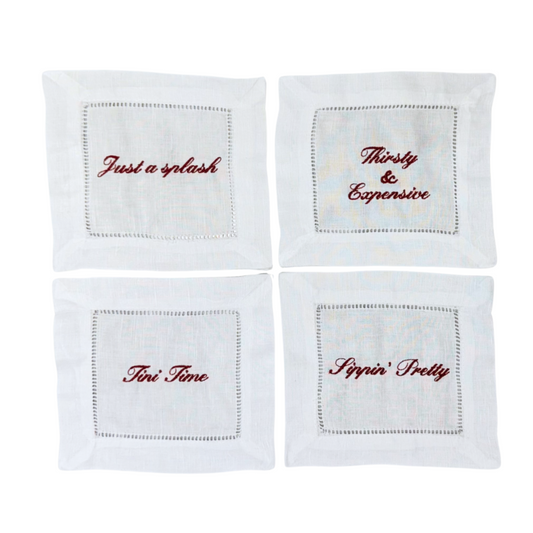 The Linen Cocktail Napkins