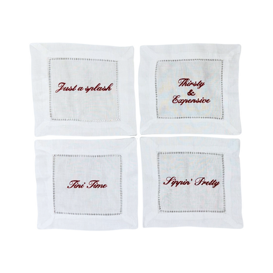 The Linen Cocktail Napkins