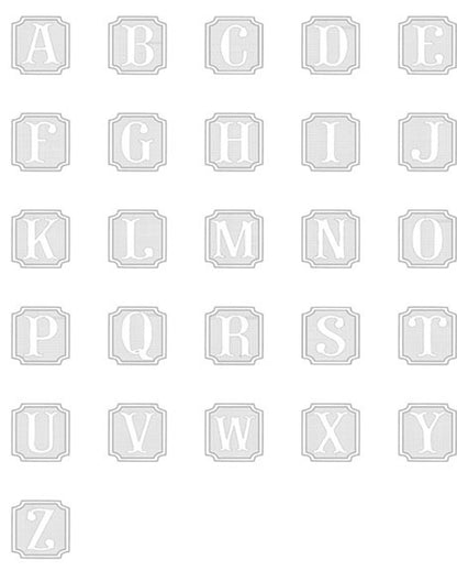 The Hand Towel - Embossed Monogram